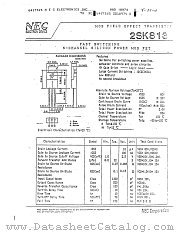 2SK813 datasheet pdf NEC