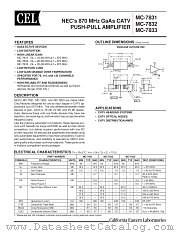 MC-7832 datasheet pdf NEC
