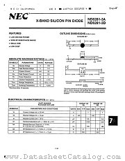 ND6281-3D datasheet pdf NEC