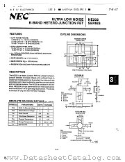 NE20283A-1.4 datasheet pdf NEC