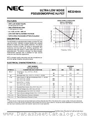 NE32484AS datasheet pdf NEC