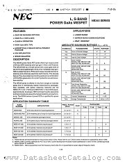 NE3451600 datasheet pdf NEC