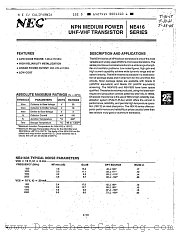 NE41635 datasheet pdf NEC