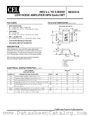 NE52418-T1 datasheet pdf NEC