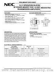 NE5510179A-T1 datasheet pdf NEC