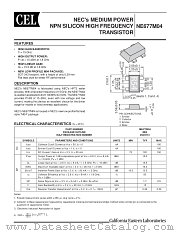 NE677M04-T2 datasheet pdf NEC