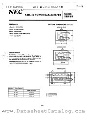 NE985100 datasheet pdf NEC