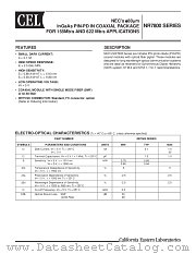 NR7800FP-CC datasheet pdf NEC