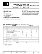NR8501FP-BC datasheet pdf NEC