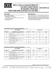 NX7327BF-AA datasheet pdf NEC