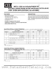 NX7561JB-BC datasheet pdf NEC
