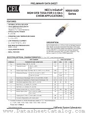 NX8510UD57 datasheet pdf NEC
