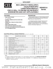 NX8563LA381-CC datasheet pdf NEC