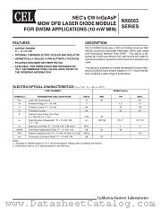 NX8563LB845-BA datasheet pdf NEC