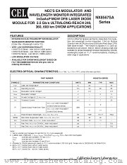 NX8567SAS626-CC datasheet pdf NEC