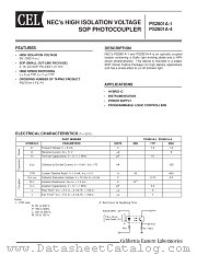 PS2801A-F3 datasheet pdf NEC