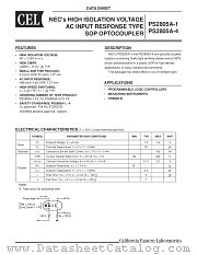 PS2805A-4-F4 datasheet pdf NEC