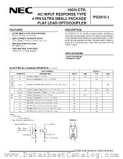 PS2915-1-F4 datasheet pdf NEC