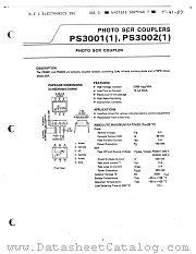 PS3001(1) datasheet pdf NEC