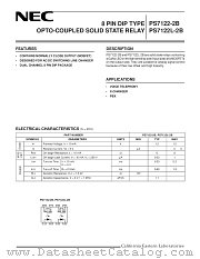 PS7122-2B datasheet pdf NEC