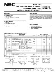 PS7141L-2C datasheet pdf NEC
