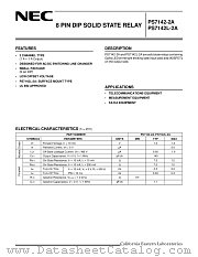PS7142-2A datasheet pdf NEC