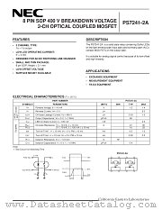PS7241-2A-F3 datasheet pdf NEC