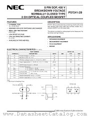 PS7241-2B datasheet pdf NEC