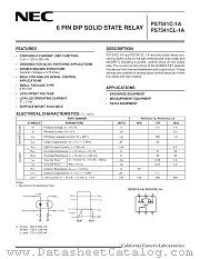 PS7341CL-1A-E3 datasheet pdf NEC