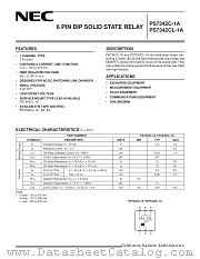 PS7342CL-1A datasheet pdf NEC