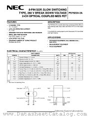 PS7622A-2A-F3 datasheet pdf NEC