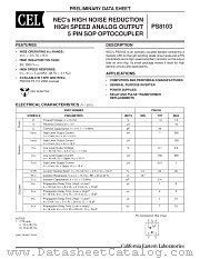PS8103-F4 datasheet pdf NEC