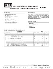 PS8741-F3 datasheet pdf NEC