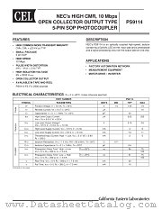 PS9114 datasheet pdf NEC