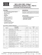 PS9115 datasheet pdf NEC