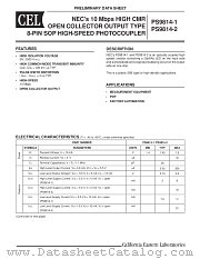 PS9814-2 datasheet pdf NEC