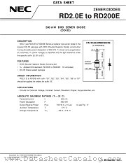 RD190E-T1 datasheet pdf NEC