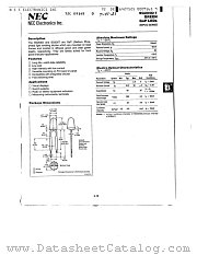 SG205D datasheet pdf NEC