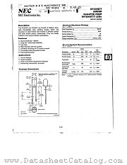 SY405T datasheet pdf NEC