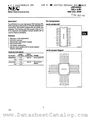 UPB100422B-10 datasheet pdf NEC