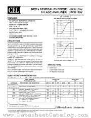 UPC3218GV-E1 datasheet pdf NEC