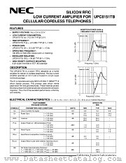 UPC8151TB-E3 datasheet pdf NEC