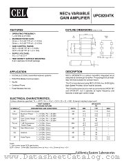 UPC8204TK-E2 datasheet pdf NEC