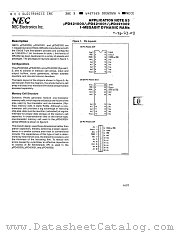 UPD421001C-80 datasheet pdf NEC