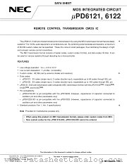 UPD6122G datasheet pdf NEC