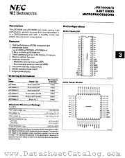 UPD70008C datasheet pdf NEC