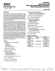 UPD78238GJ-5B7 datasheet pdf NEC