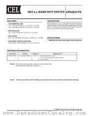 UPG2031TQ-E1 datasheet pdf NEC