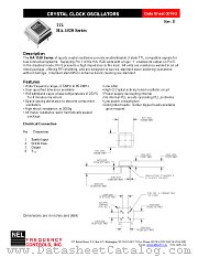 SAA152A datasheet pdf NEL Frequency Controls