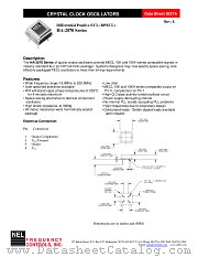 HA2877 datasheet pdf NEL Frequency Controls